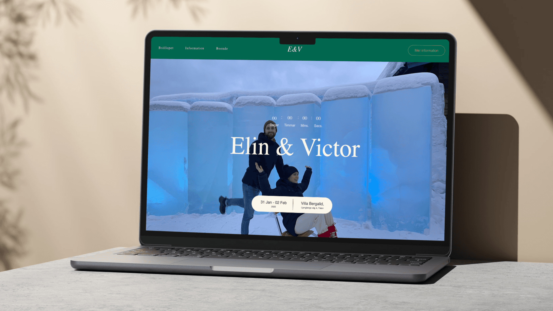 Elin & Victor: Wedding Identity