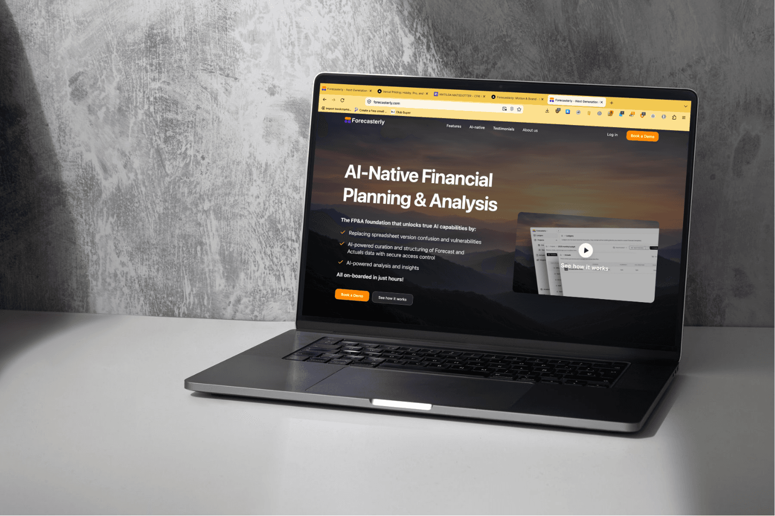 Forecasterly: Website