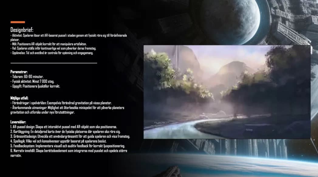 Design Brief 1 description