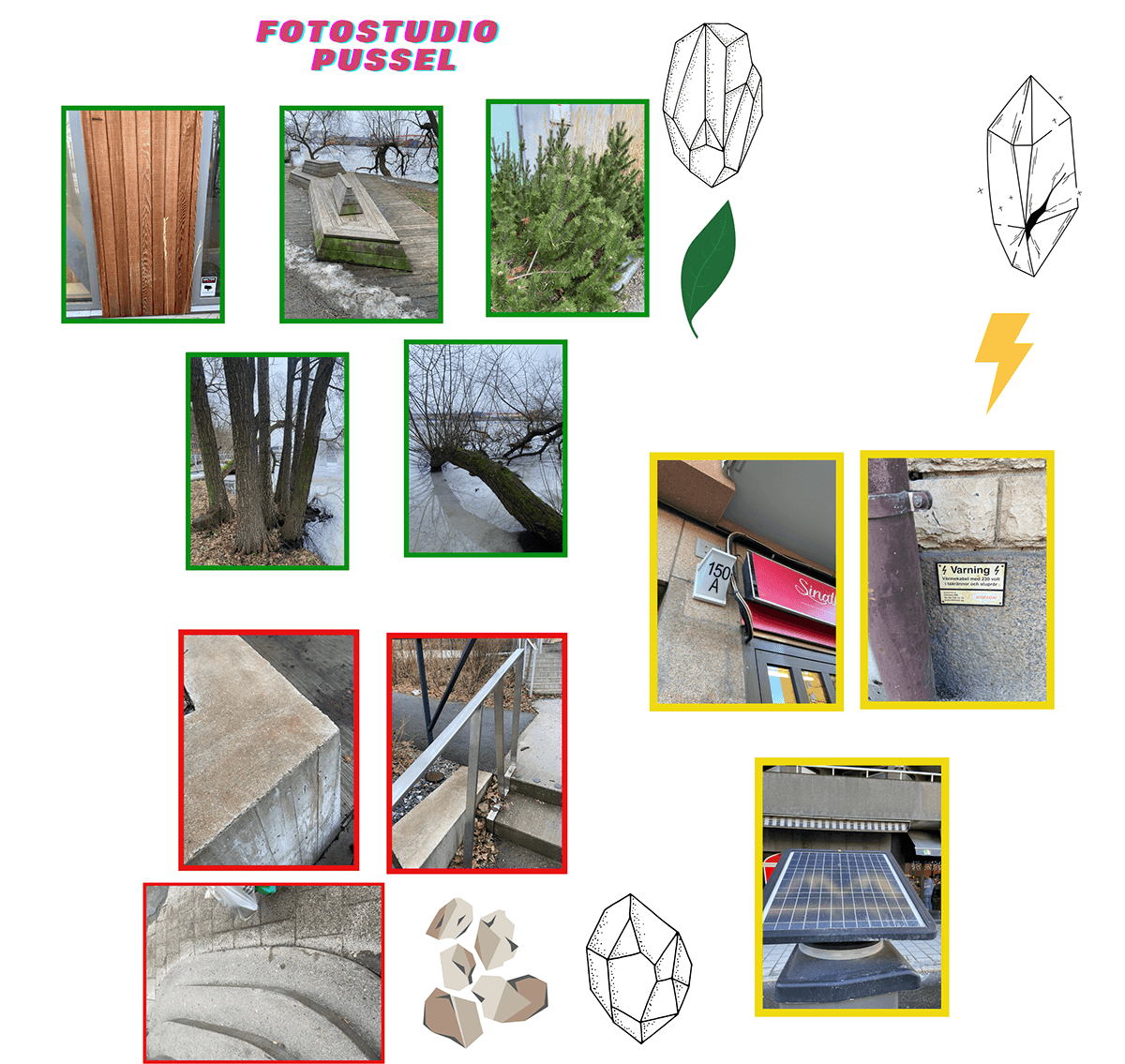 Photo Studio — natural materials